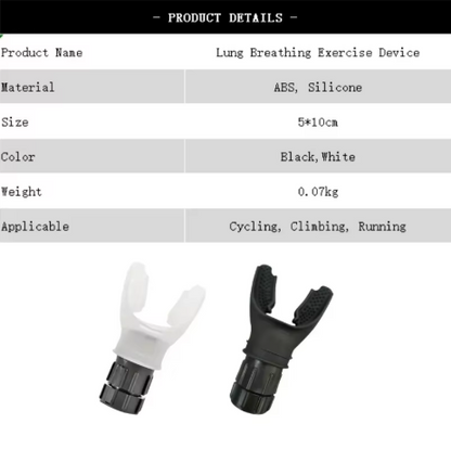 Dispositivo de entrenamiento respiratorio | Boostex